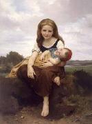 William-Adolphe Bouguereau The Elder Sister oil painting